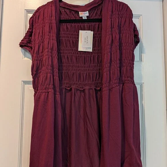 NWT Eggplant LuLaRoe Kaylin - Picture 2 of 8